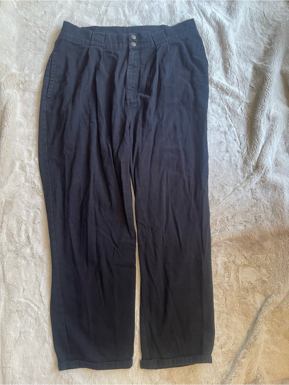 Lucy & Yak | Addison High-Waisted Jeans in Black Denim